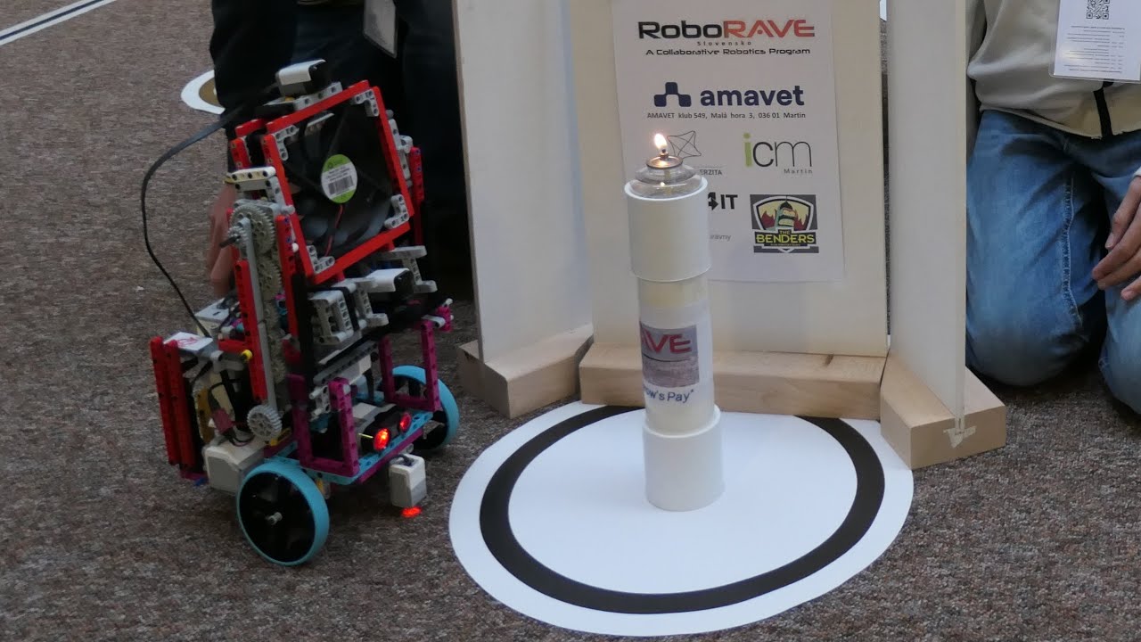 RoboRAVE Slovensko 2025/26, Žilina, Firefighting Challenge, LNX Robots
