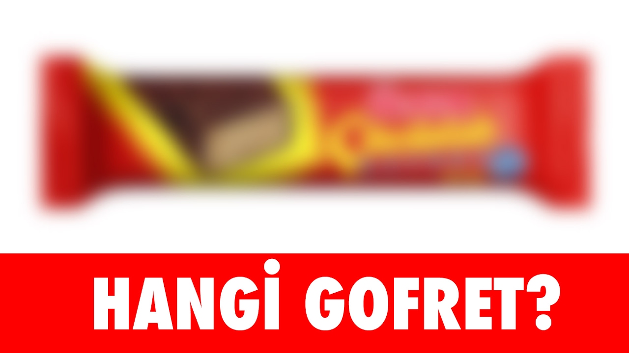 Bu Gofretin Markası Ne? - Gözler Kapalı Test
