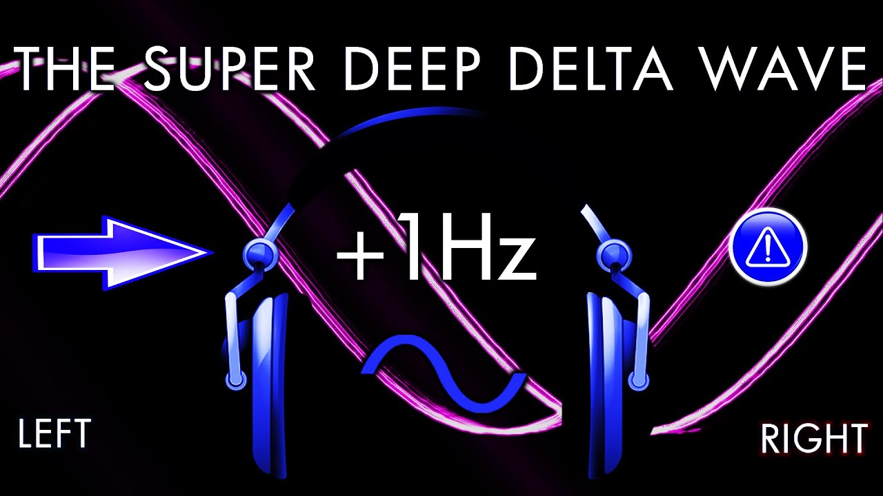The Super Deep Sleeping Pill - 1hr Pure Binaural Beat Session at ~(1Hz)~ Intervals