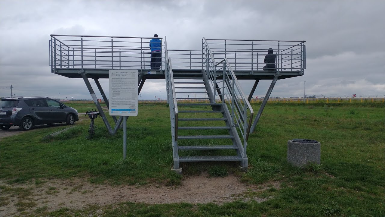 Platformy spotterskie - Pyrzowice lotnisko #Vlog 94