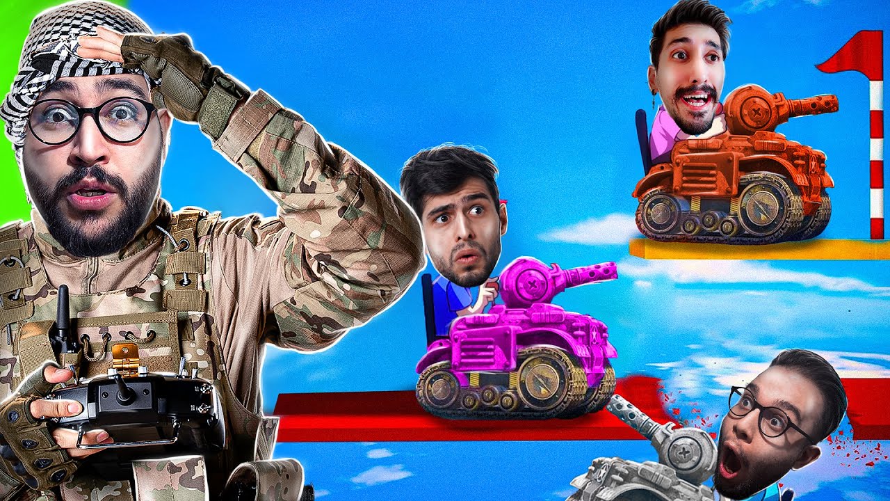 استرسی ترین بازی زندگیمون🤣 دثران جی تی ای تانکی!