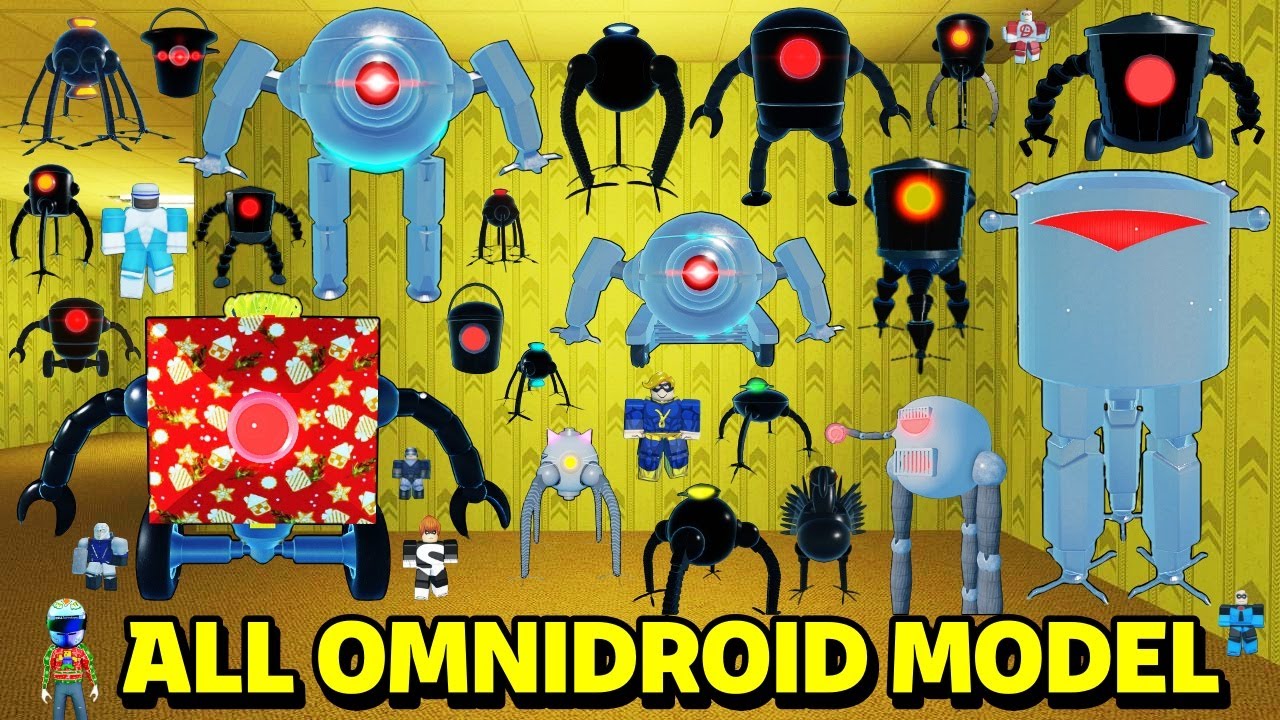 [ ВСЕ ] Как получить ВСЕ 22 значка и морфа в модели Omnidroid - Roblox