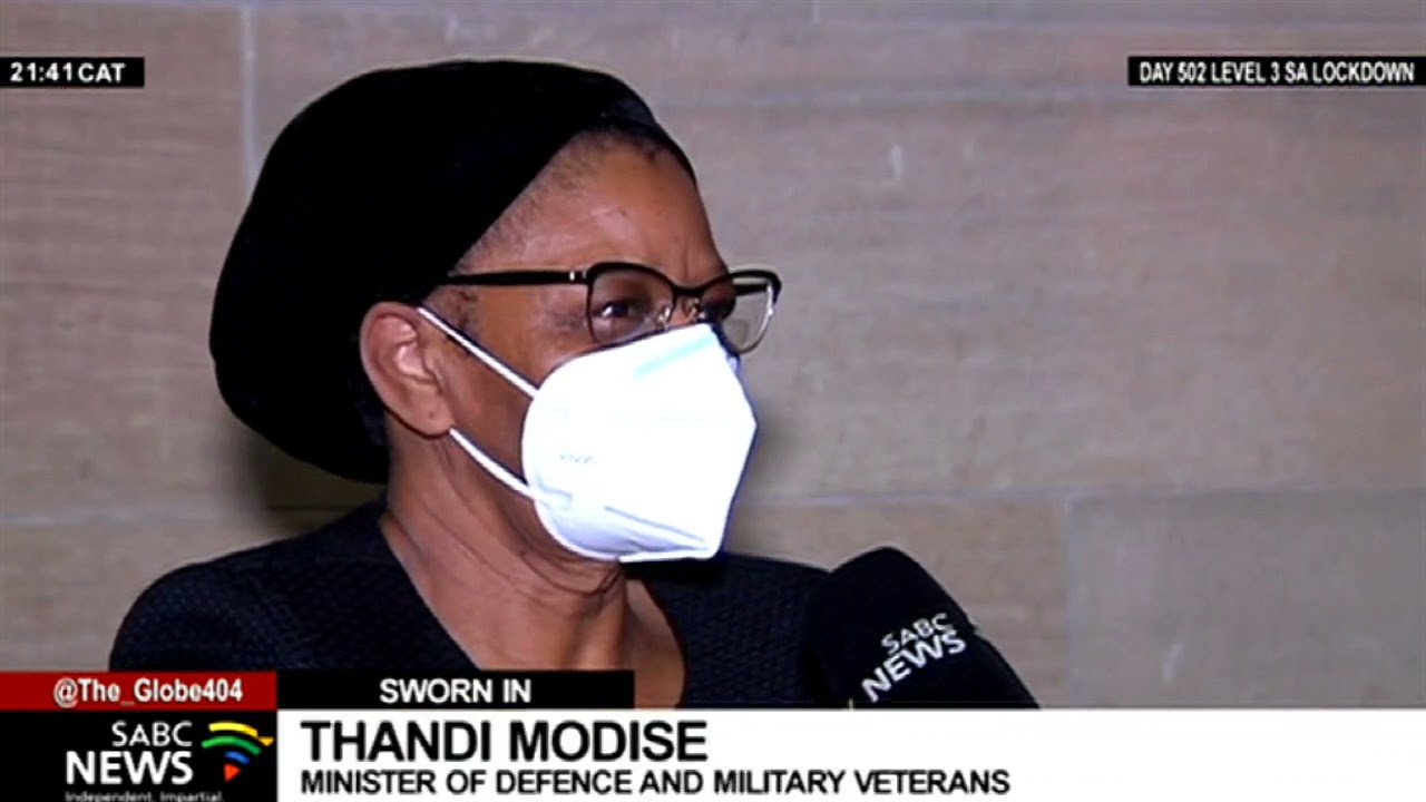 Newly-appointed Minister of Defence and COGTA deputy sworn in