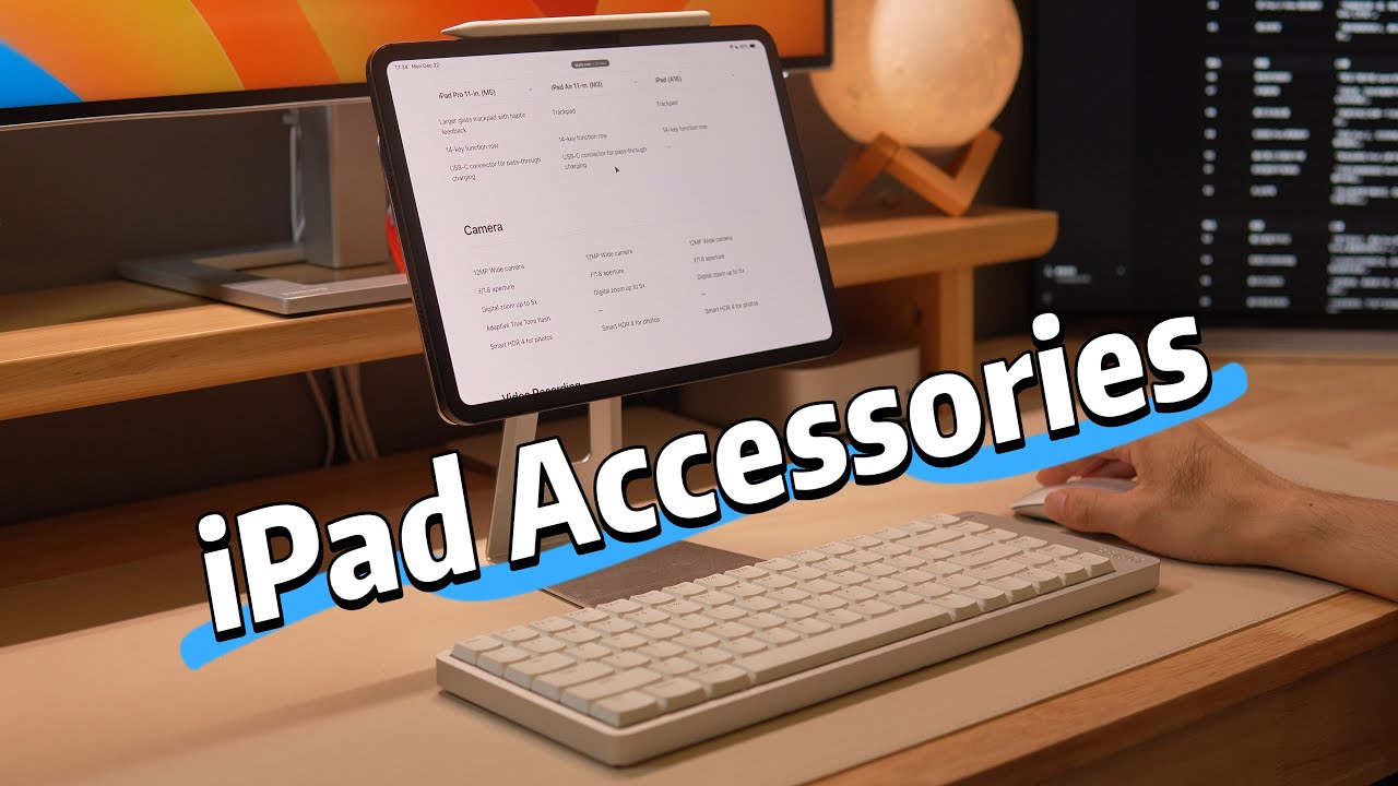 10 аксессуаров для iPad, которые я использую каждый день (моя реальная рабочая обстановка)