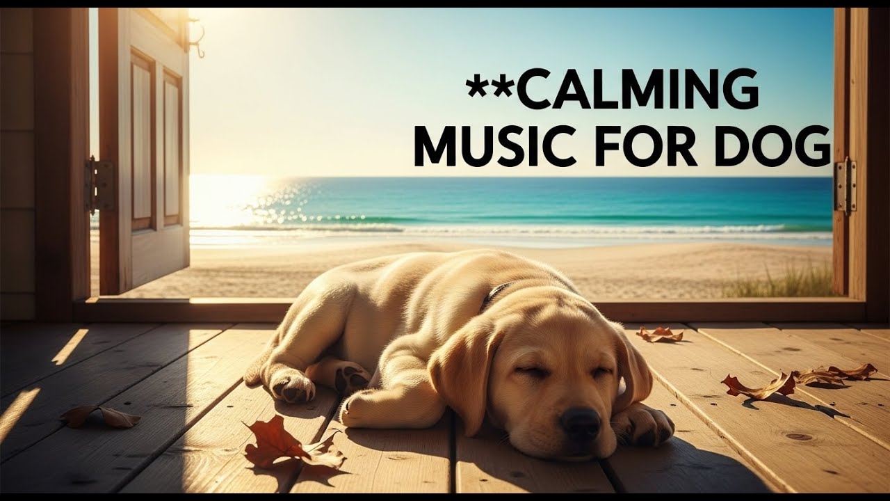 12 hours of Dog Music for Separation Anxiety : Help Your Pup Relax & Sleep Soundly All Night Long 😴