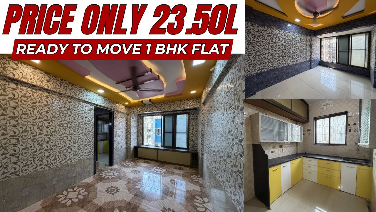 1 BHK Ready to Move Flat for Sale | Only ₹23.50L | Modern Interior & Modular Kitchen