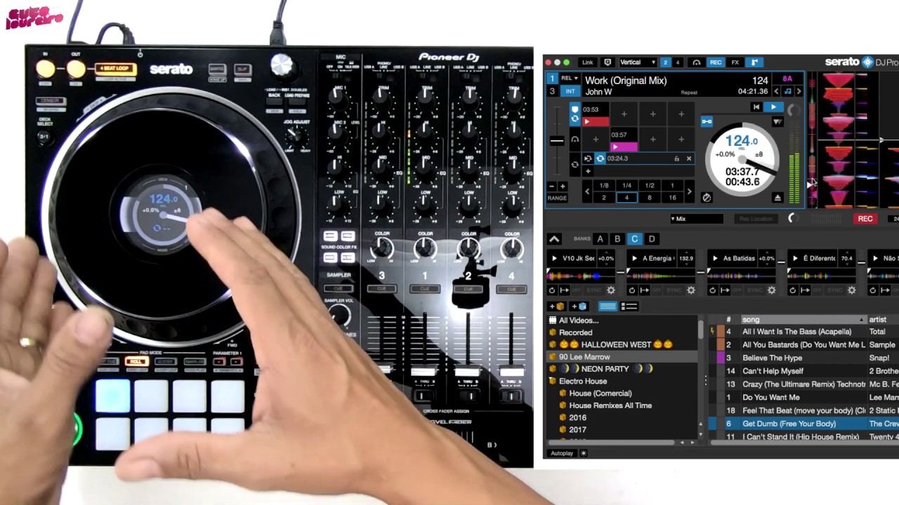 Guto Loureiro - Review Pioneer DJ DDJ-1000srt - Todas as Funções !