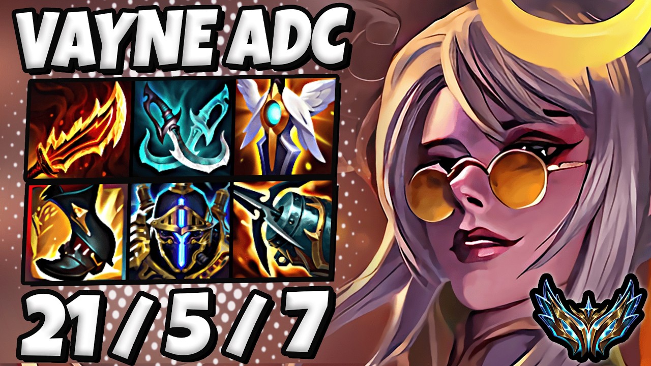 Vayne vs Ezreal [ ADC ] Korea Challenger 1236 LP | Patch 25.22 ✅