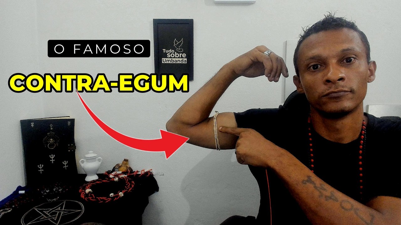 Umbandista não usa CONTRA-EGUM