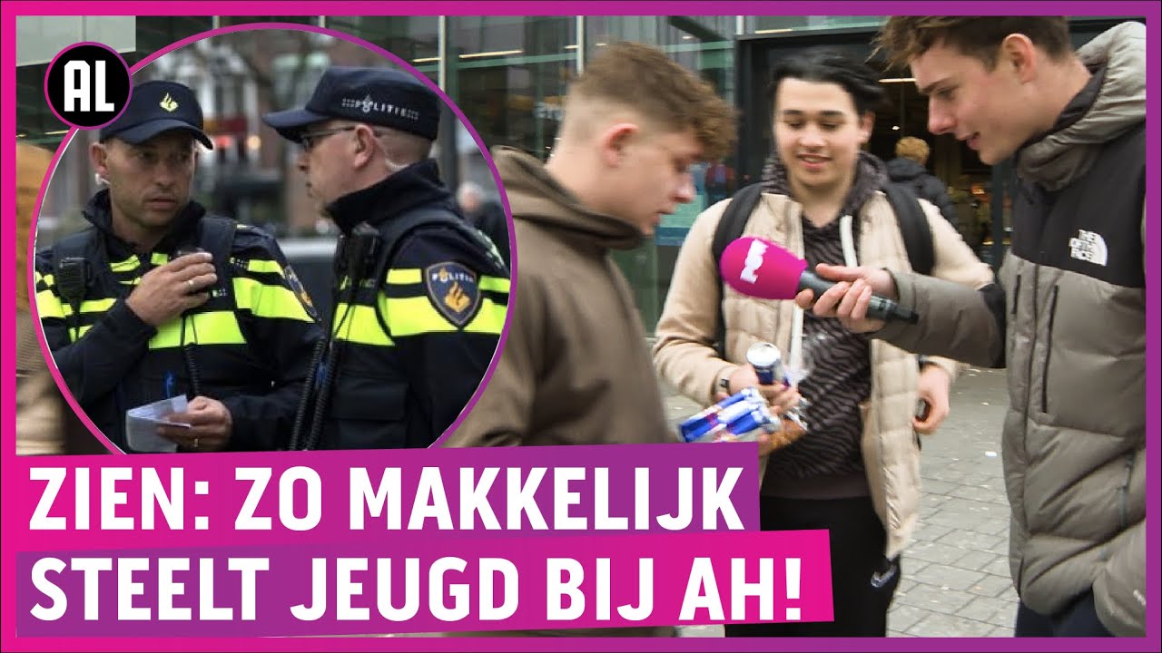 Jongeren roven massaal supermarkten leeg!