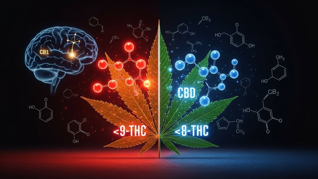 &Delta;9-THC or &Delta;8-THC? The difference between tetrahydrocannabinol&rsquo;s 