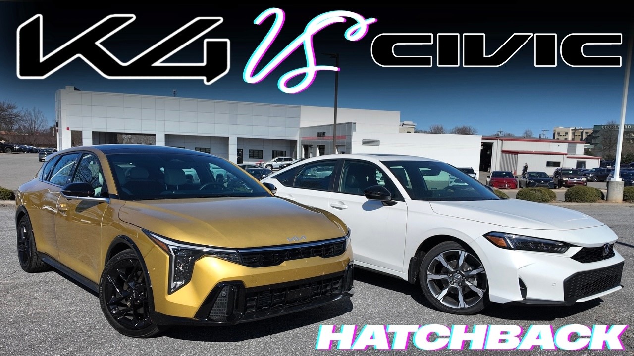 KIA K4 Turbo 2026 года против Honda Civic Hybrid 2026 года | Какой хэтчбек лучше?