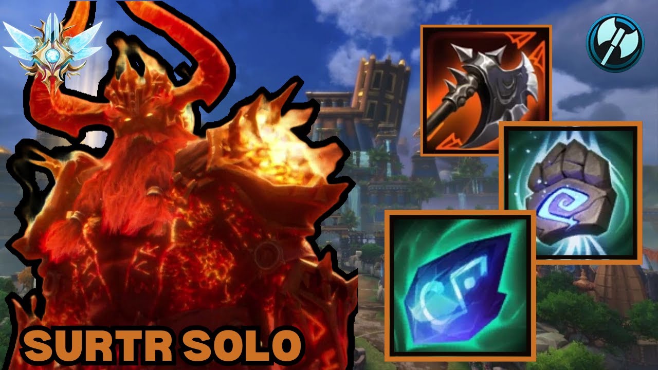 SURTR DESTROYS THE BACKLINE!!! - GRANDMASTERS SURTR SOLO