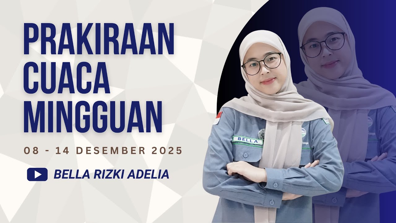 PRAKIRAAN CUACA MINGGUAN PROV. RIAU TANGGAL 08 - 14 DESEMBER 2025