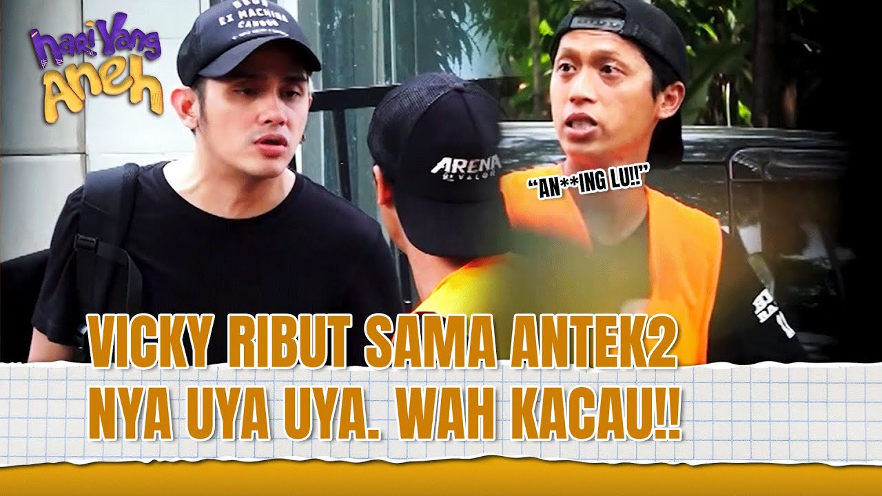 Nge-Prank Vicky Nitinegoro Bener2 Harus Hati2 | Hari Yang Aneh Eps 98 FULL