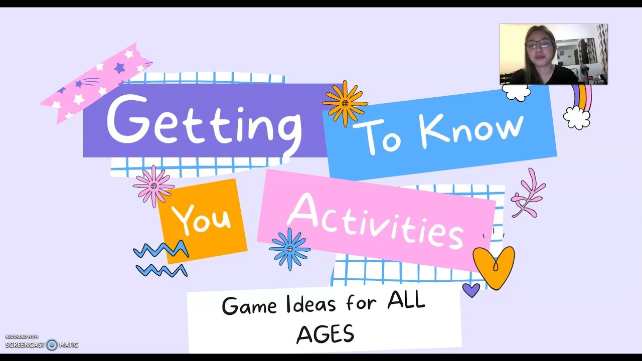 Getting-To-Know-You Online Activities