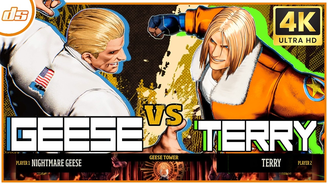 GEESE HOWARD VS TERRY BOGARD Fatal Fury COTW GAMEPLAY - 4K 60FPS NO COMMENTARY
