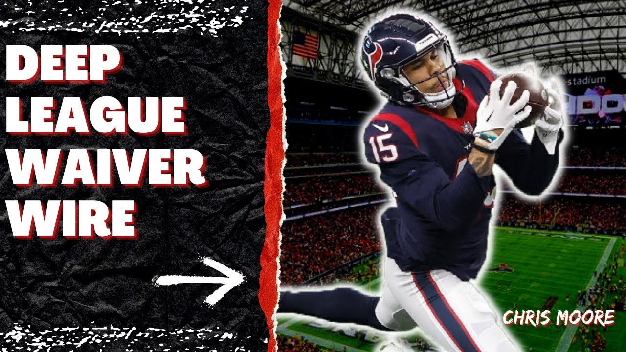 Week 15 Waiver Wire SLEEPER | Chris Moore is a Deep League Target for Upside | 2022 Fantasy Football