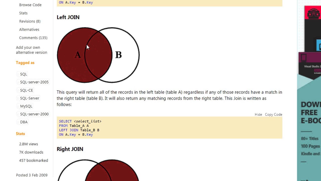 ¿Cómo funciona INNER JOIN, LEFT JOIN, RIGHT JOIN y FULL JOIN?