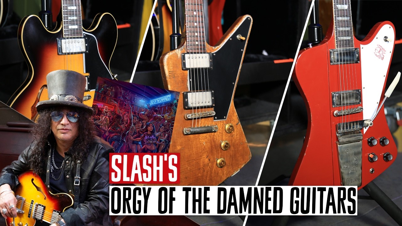 Slash's Onstage & Live Guitars 2024