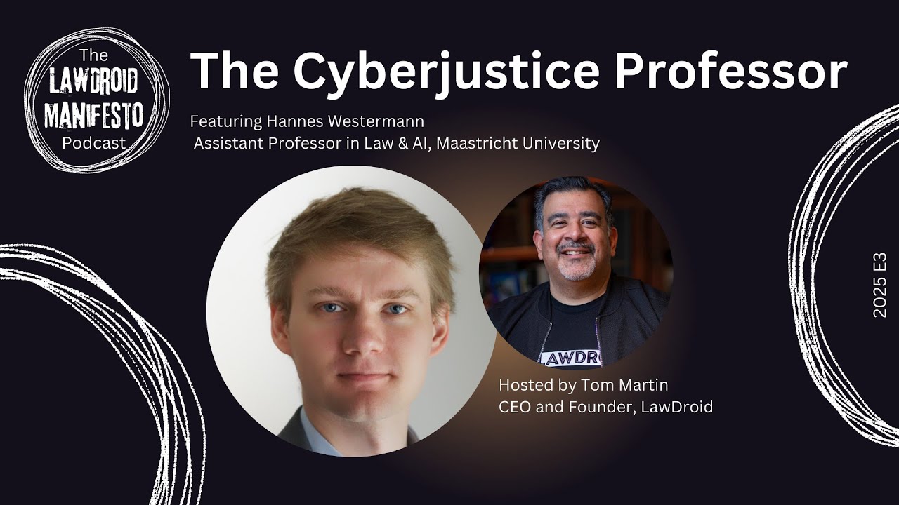 The Cyberjustice Professor: Hannes Westermann