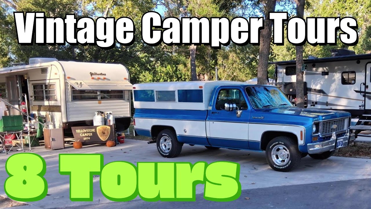 Мы организуем тур для 8+ винтажных кемперов — осенний кемпинг Texas Vintage Camper Club