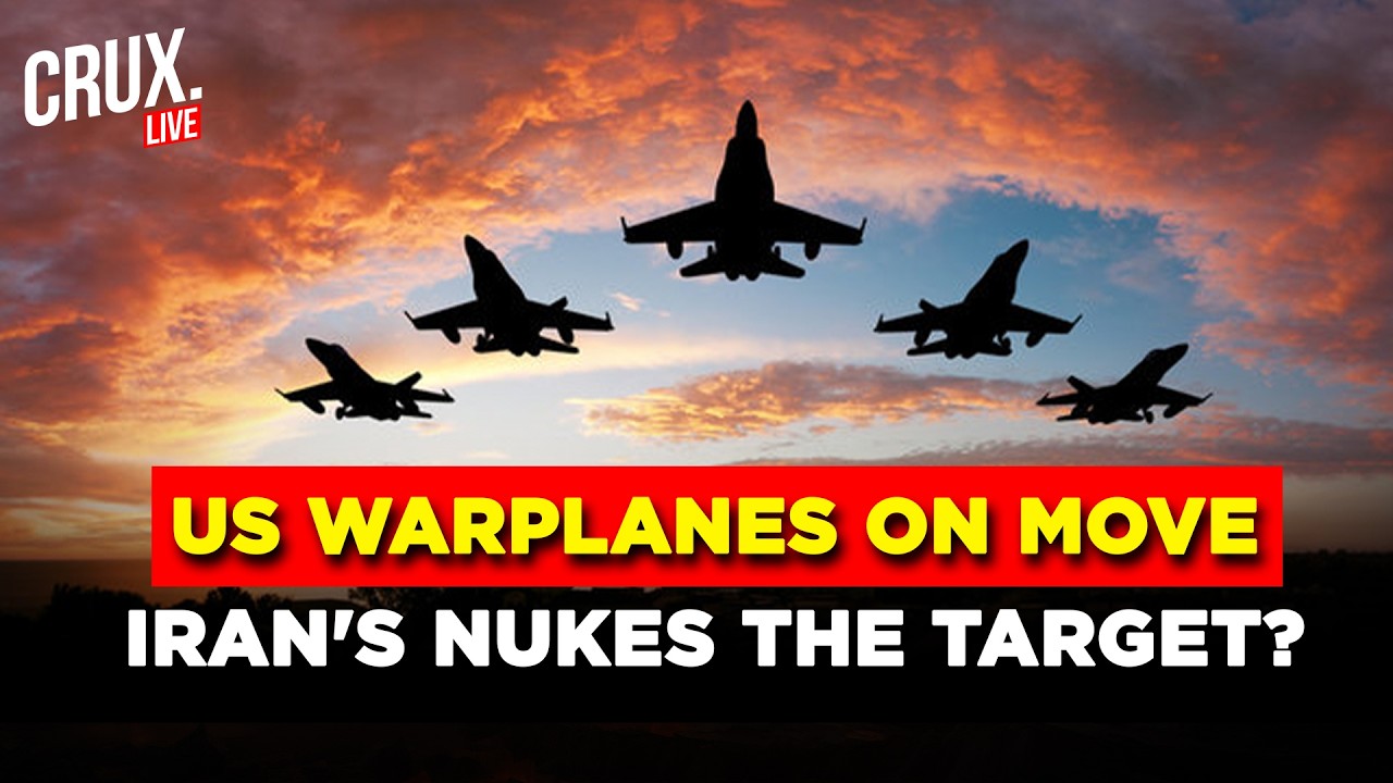 LIVE | US Ready To Strike Iran Nuclear Sites? Bombers Fly Out With Bunker Busters Bombs | IRGC