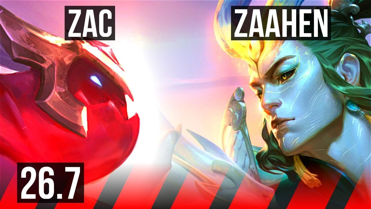 ZAC vs ZAAHEN (TOP) | KR Master | 26.7
