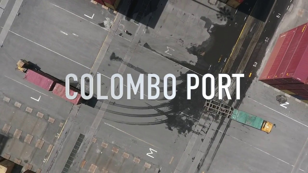 Colombo Port - Phantom 4 / video 3