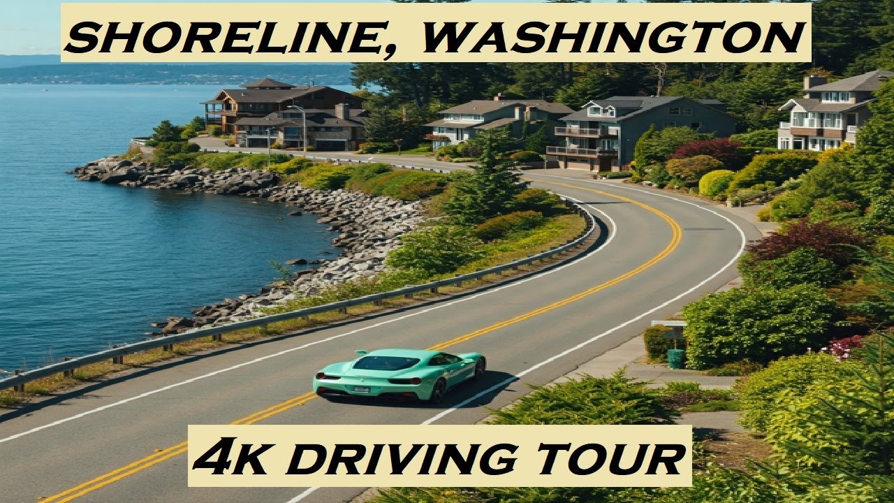 Shoreline, Washington | 4k Driving Tour