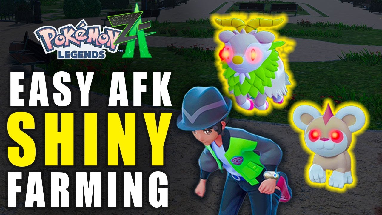 How to AFK Shiny Hunt in Pok&eacute;mon Legends: Z-A (Easy Method)