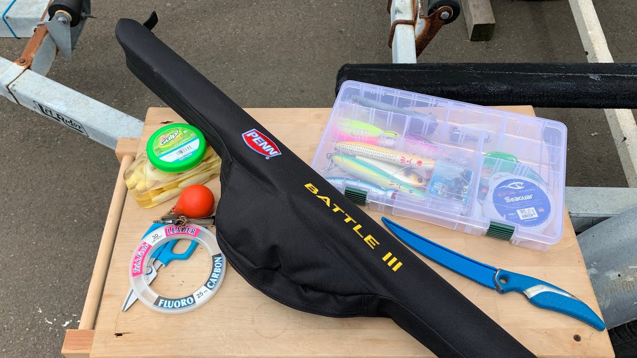 Penn Battle III 4000 Spinning Travel Rod & Reel combo kit - UNBOXING