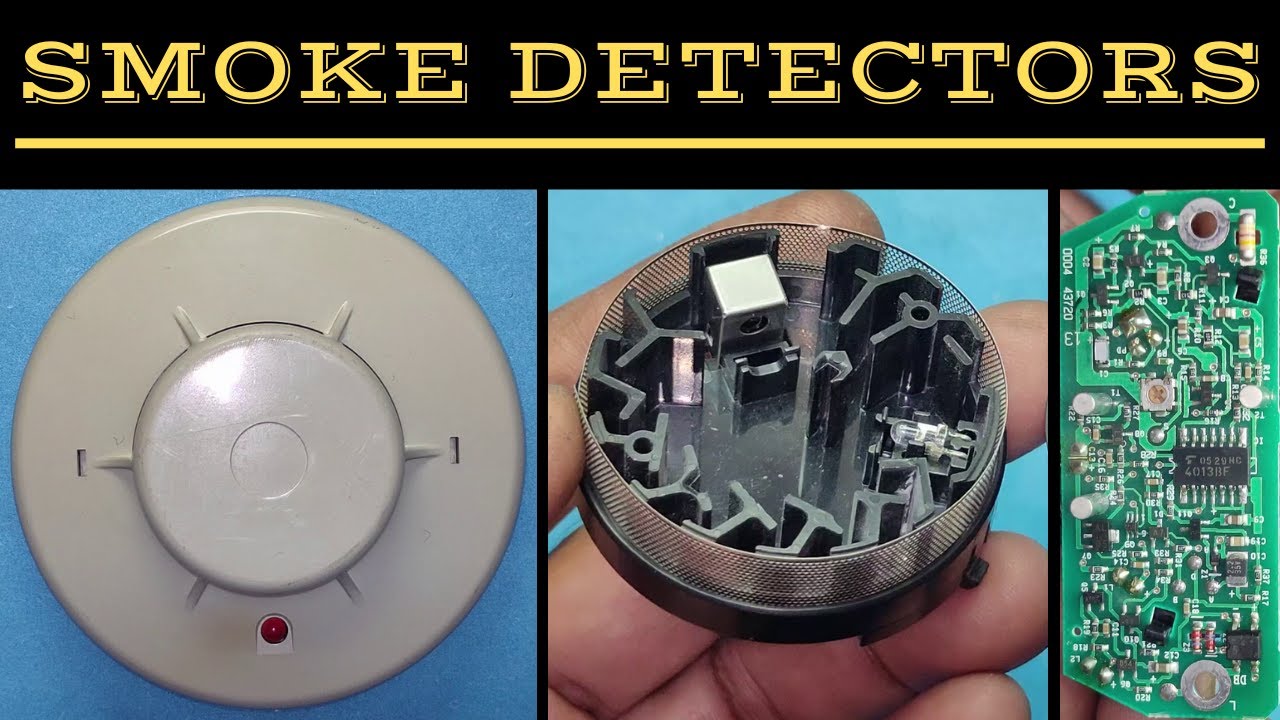 Smoke Detector | Working Principle of Smoke Detector | Types of Smoke Detectors | Fire Alarm System