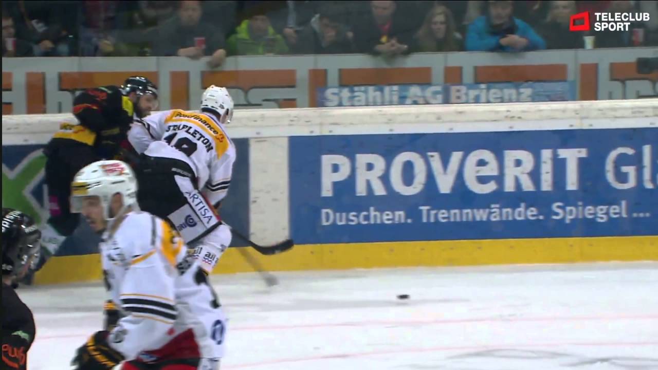 SCB - HC Lugano 2:1 n.V. 4.Playoff Finalspiel 09.04.2016 HD