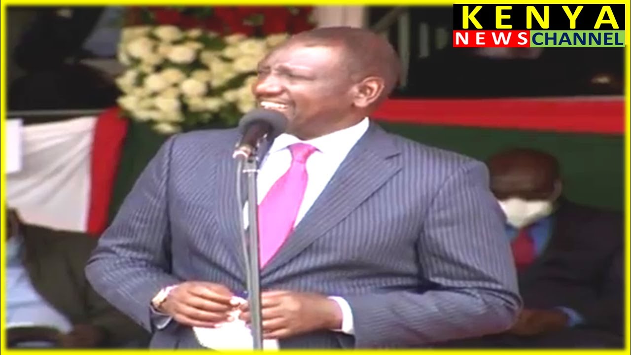 Ruto speech Mashujaa Day Gusii Stadium - Raila lectured over BBI