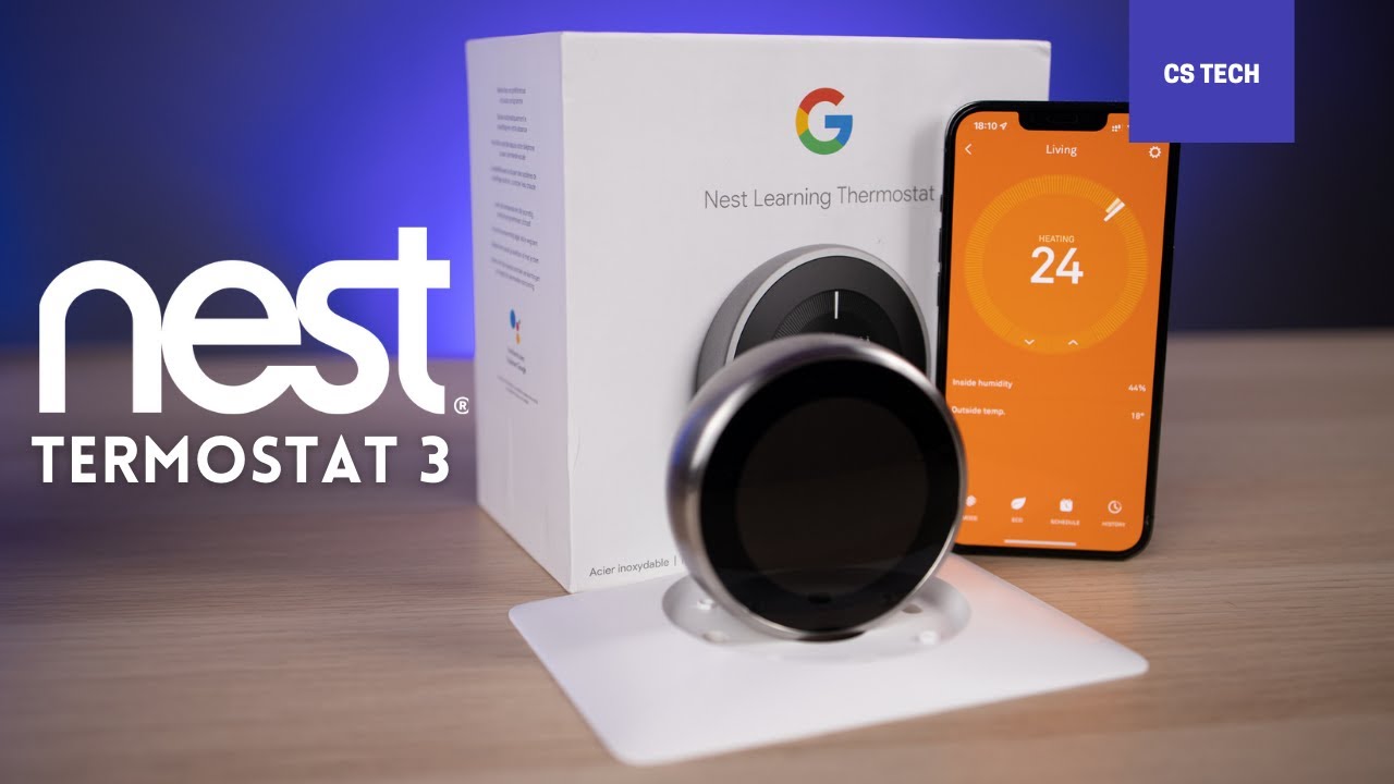 Google Nest Gen 3 un termostat cu inteligență artificială, afișaj color, aplicație și control boiler