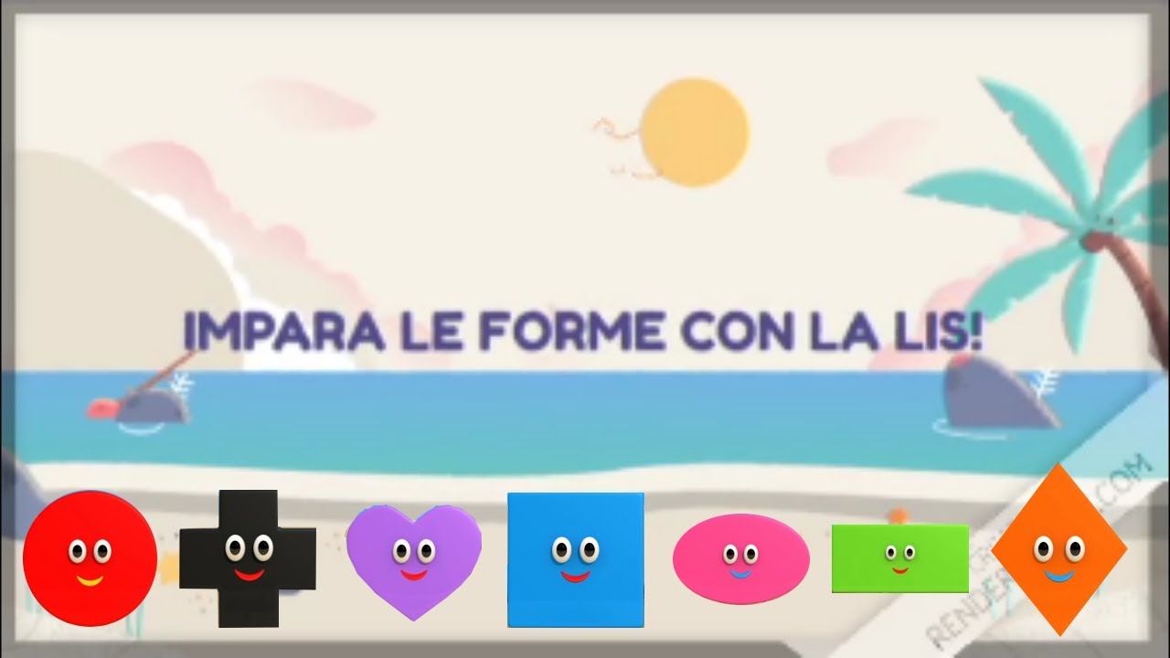IMPARA LE FORME CON LA LIS! (Video per Bambini)