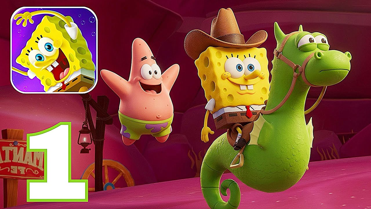 SpongeBob- The Cosmic Shake Gameplay Walkthrough Part 1(iOS Android)