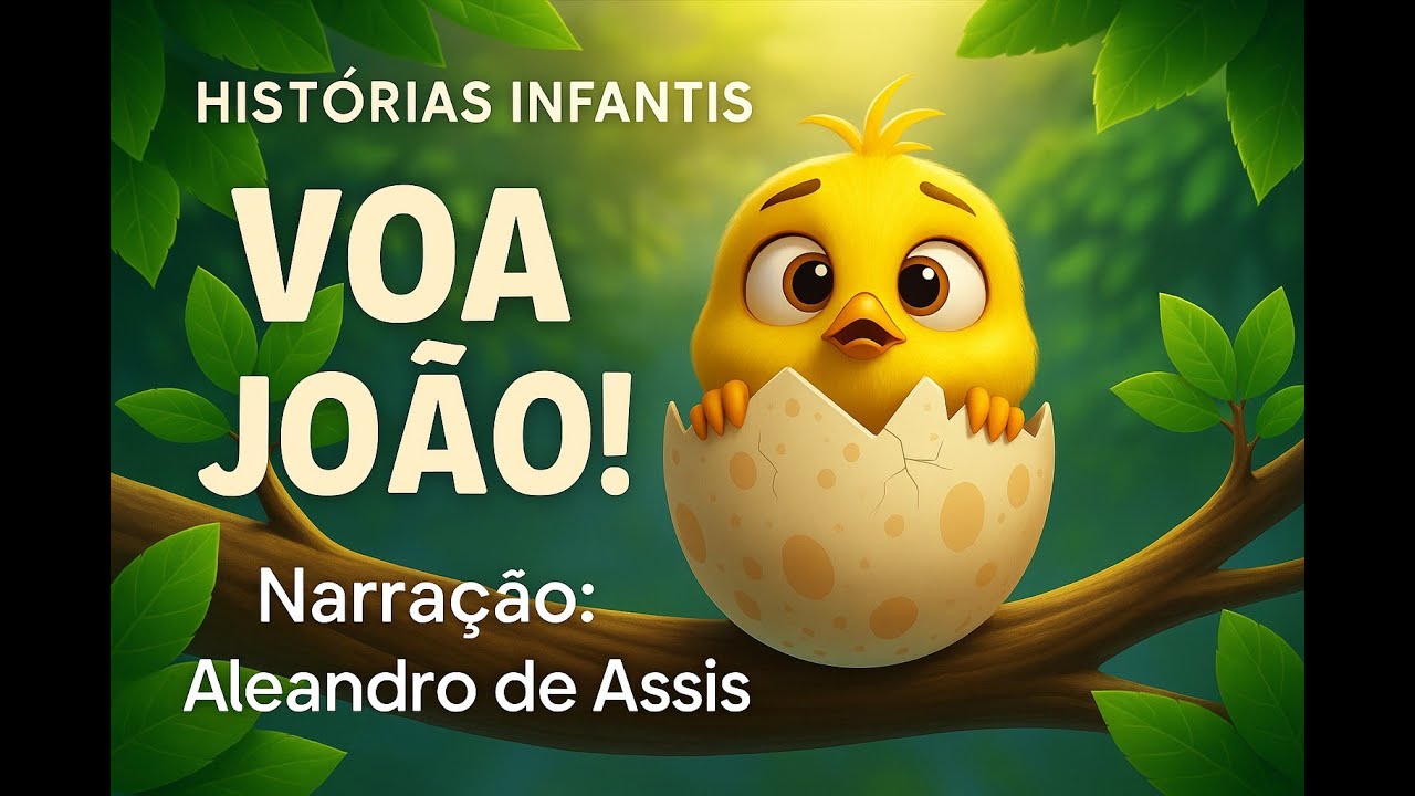 🟡 Voa João! | Uma História Infantil incrível sobre Coragem e Superação