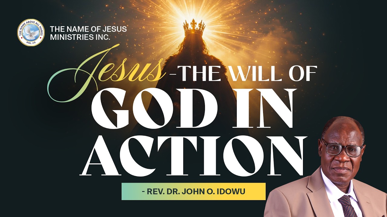 JESUS - THE WILL OF GOD IN ACTION | REV. DR. JOHN O. IDOWU | LAGOS APOSTOLIC VISITATION 2026
