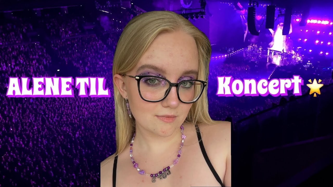 JEG HAR ANGST OG TAGER ALENE TIL OLIVIA RODRIGO KONCERT || Vlog ||