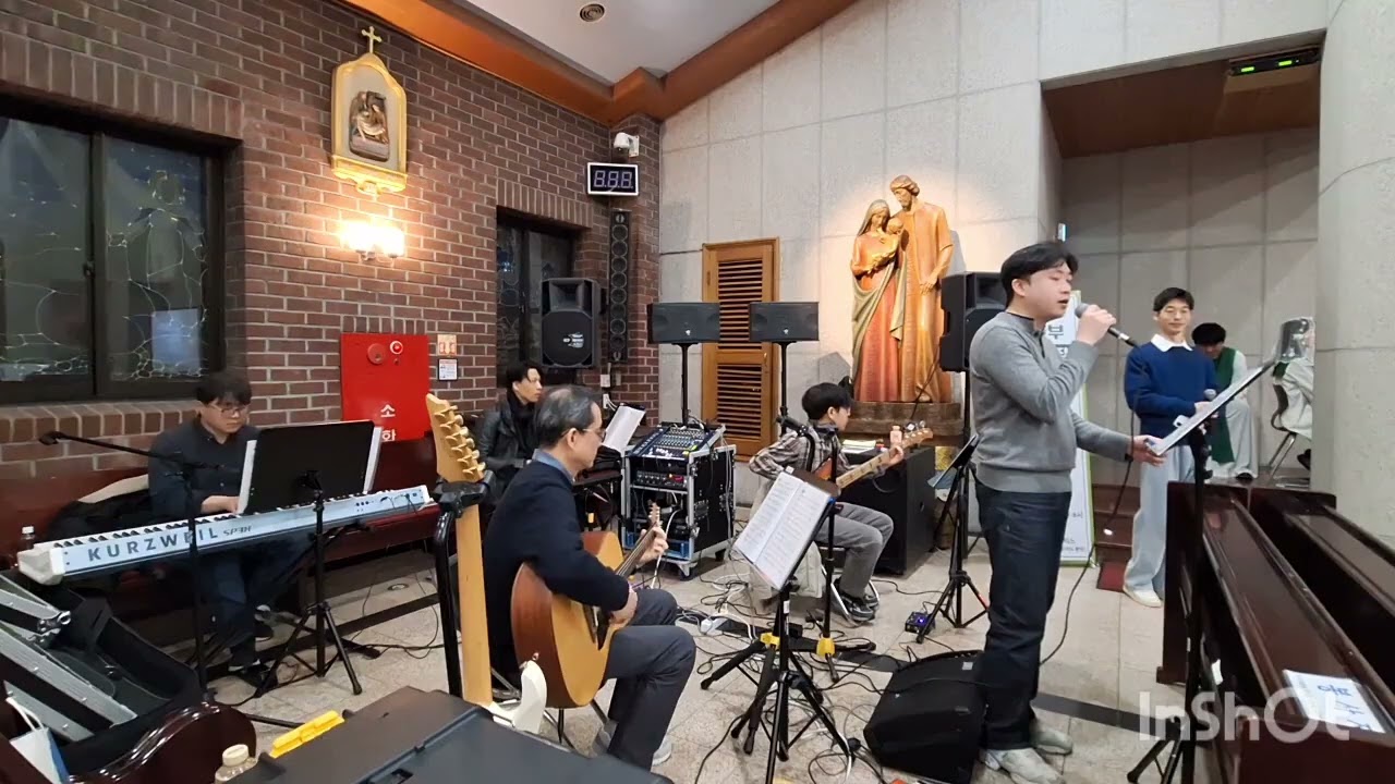 2025년 2월 23일 명일동성당 청년 찬양미사