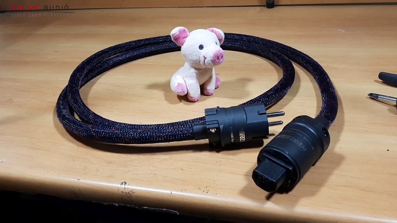 How to assemble a power cable - Neotech NC-P303 and NEP-3200