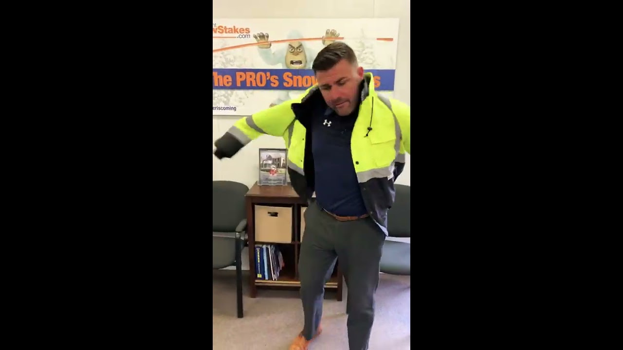 Hi Visibility Winter Bomber Jackets For Heavy Duty PRO Snow Removal Companies