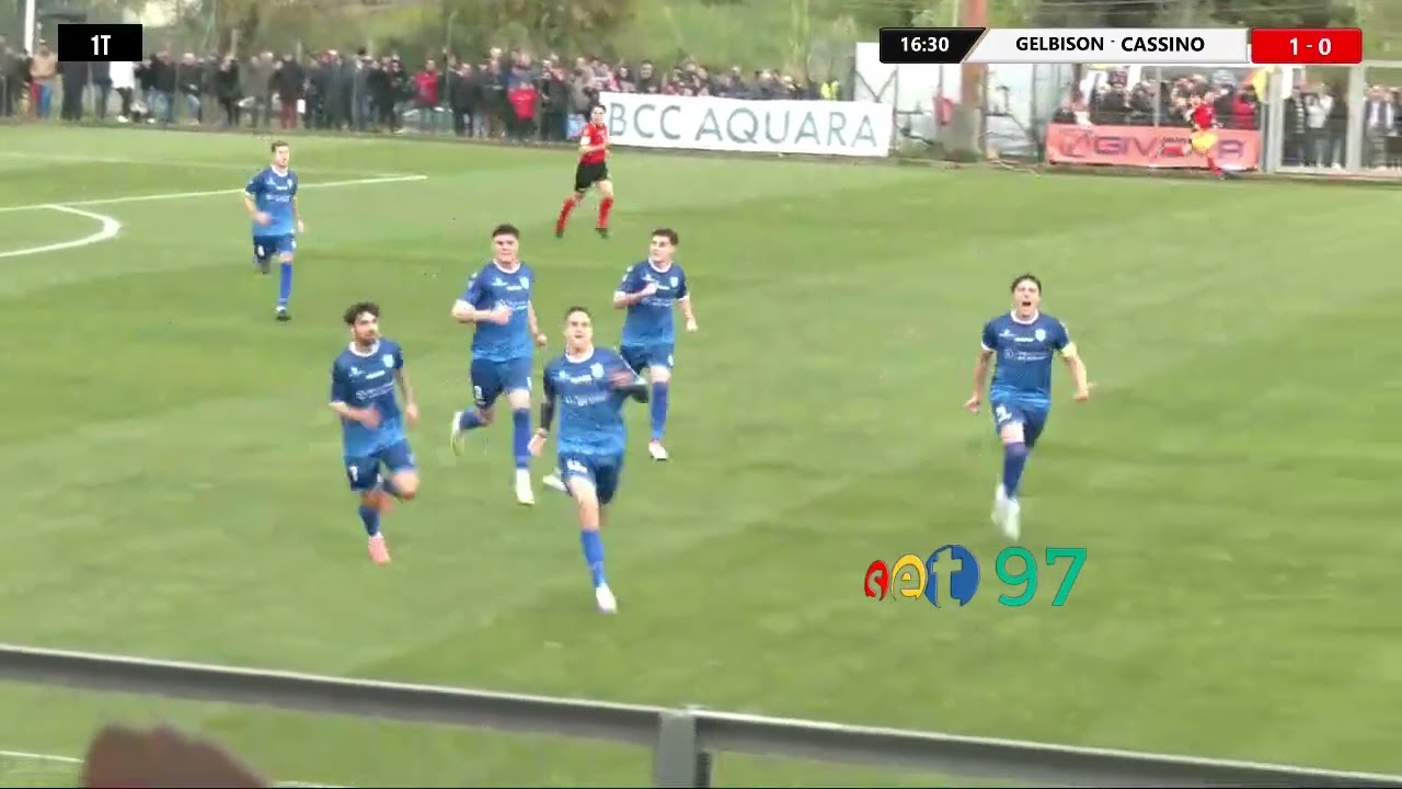 Serie D - Girone G - Gelbison vs Cassino. Finisce 2-1