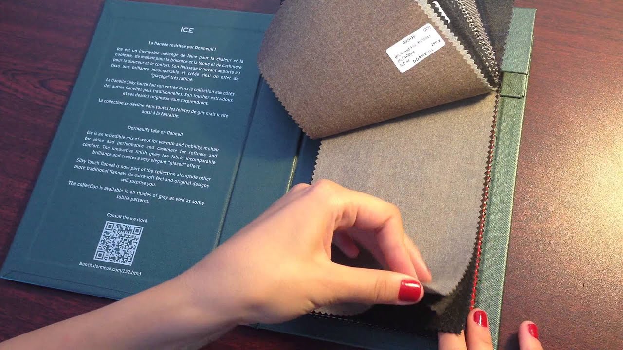 Dormeuil. Ice - костюмные ткани