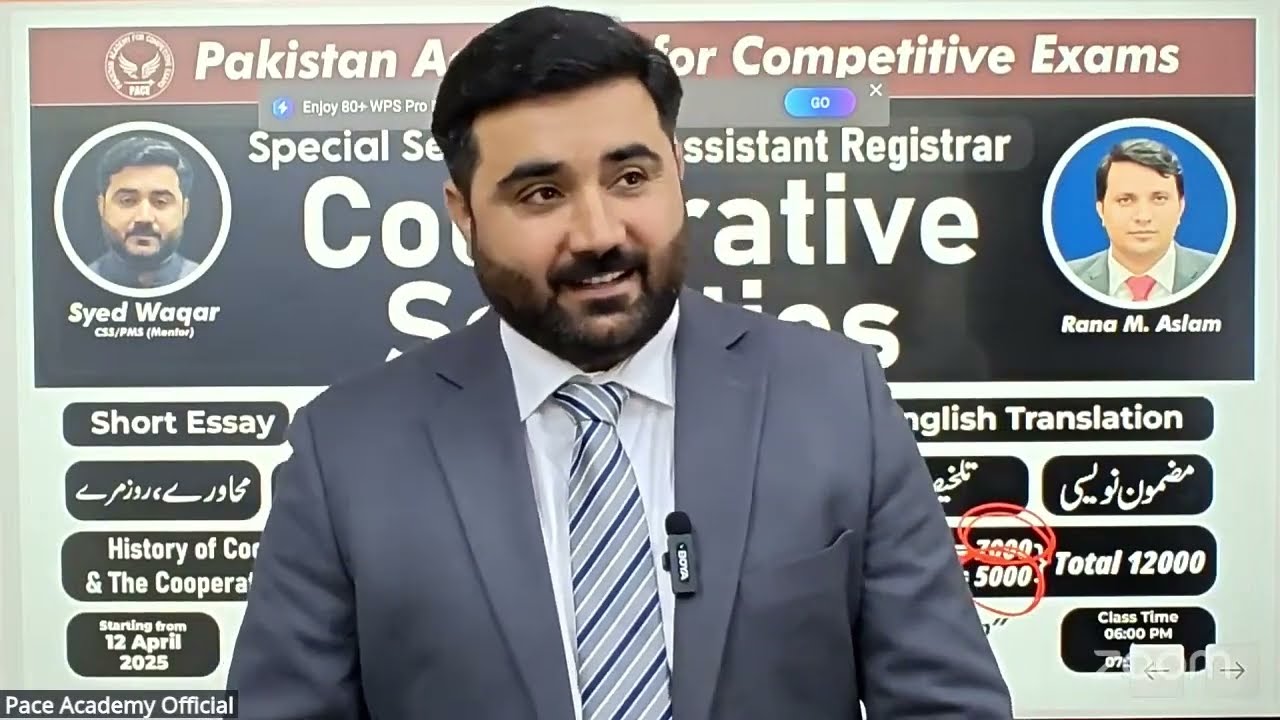 Assistant Registrar Jobs in Cooperative Societies Session Study Plan Explained | PACE GK Academy