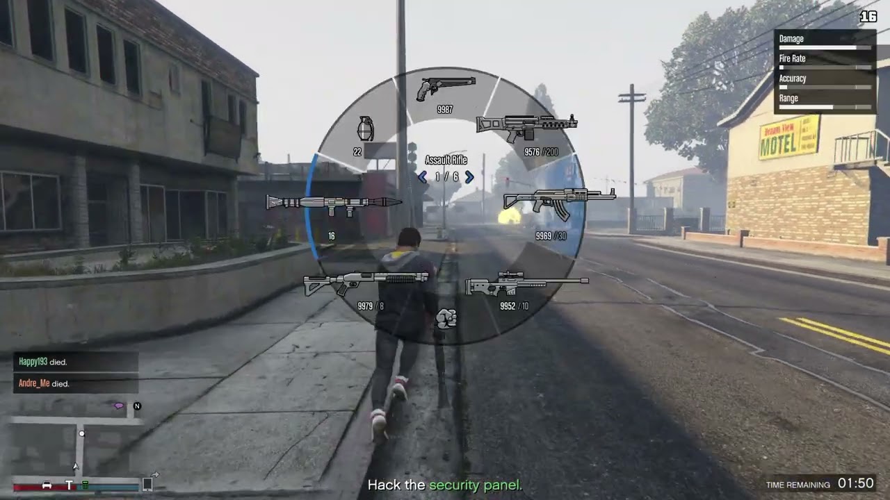 Grand Theft Auto doing random stuff