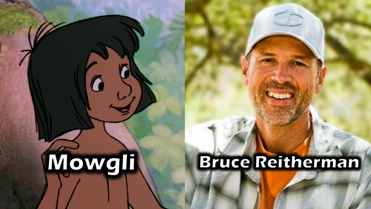 Characters and Voice Actors - The Jungle Book (1967)