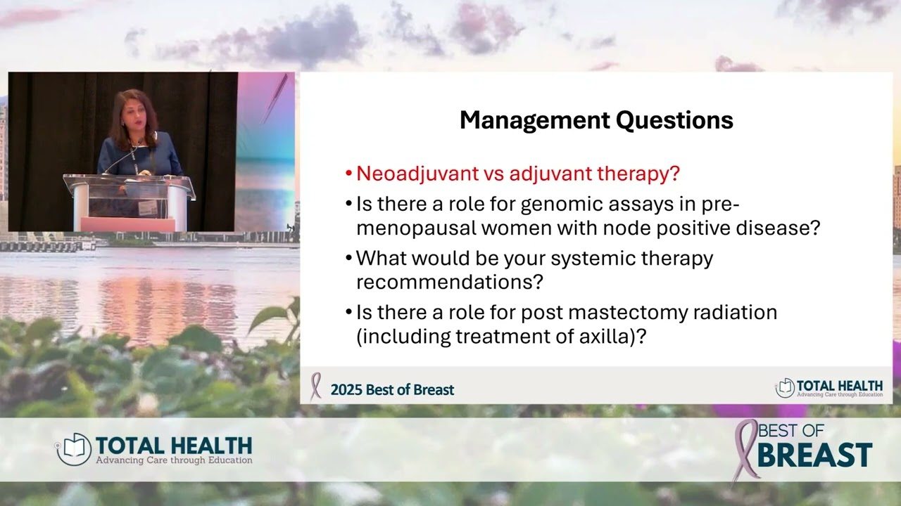 2025 Best of Breast: 1) Welcome; 2) Early Stage ER+ Case; 3) Early Stage Triple Negative Case